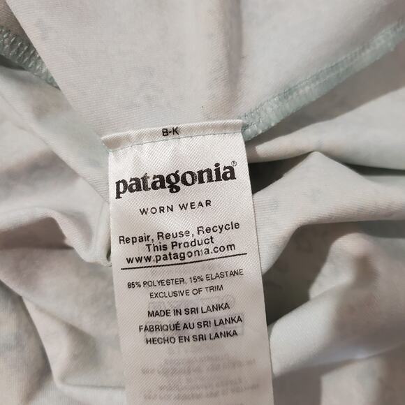 Patagonia Magnolia Spring Atoll Blue Floral Performance Dress Women's Size XS - Picture 8 of 12